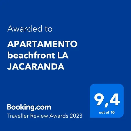 Beachfront La Jacaranda Apartman